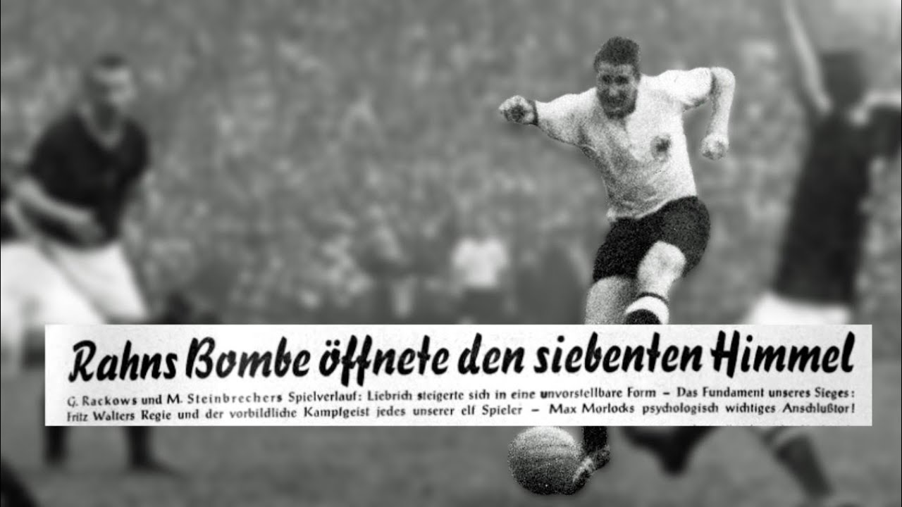 1954 Helmut Rahn vs Hungary (World Cup Final)