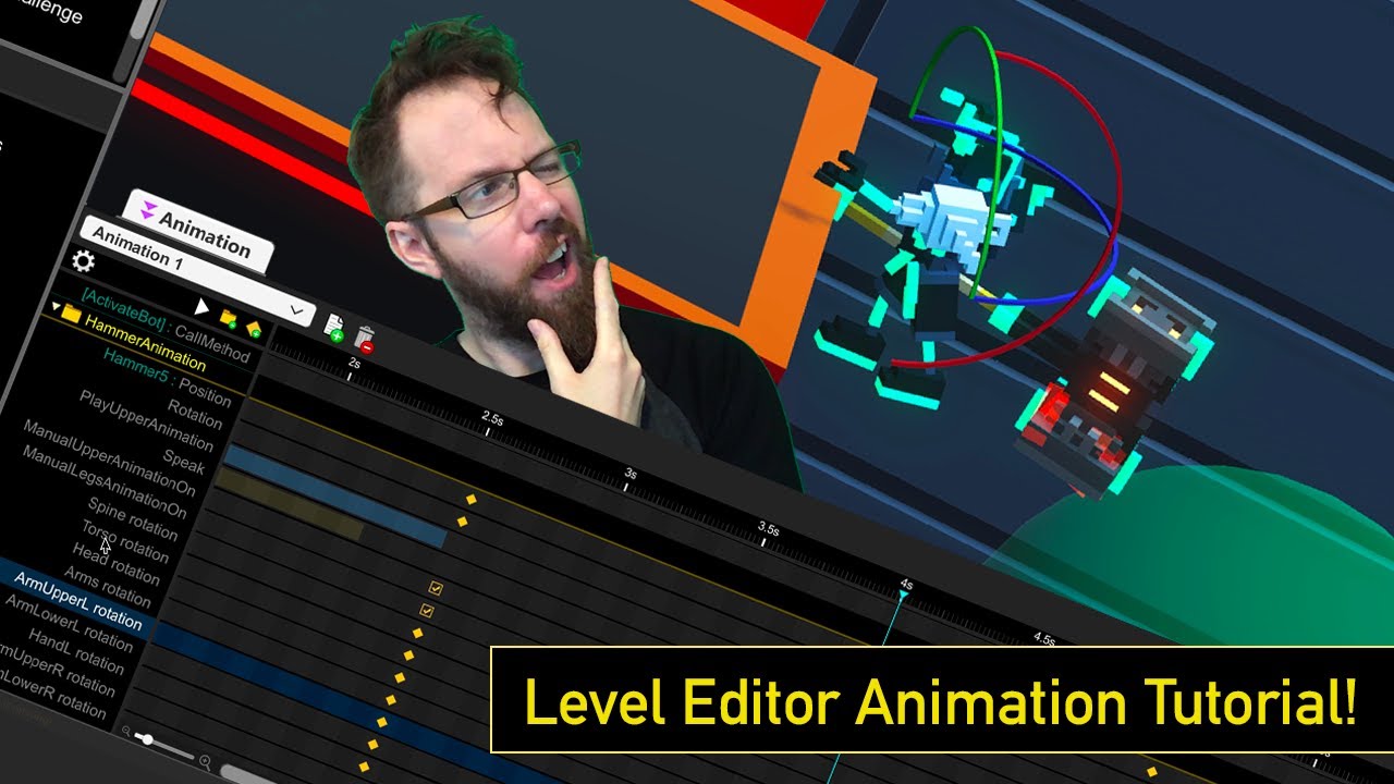 Level Editor Animation Tutorial - Clone Drone in the Danger Zone