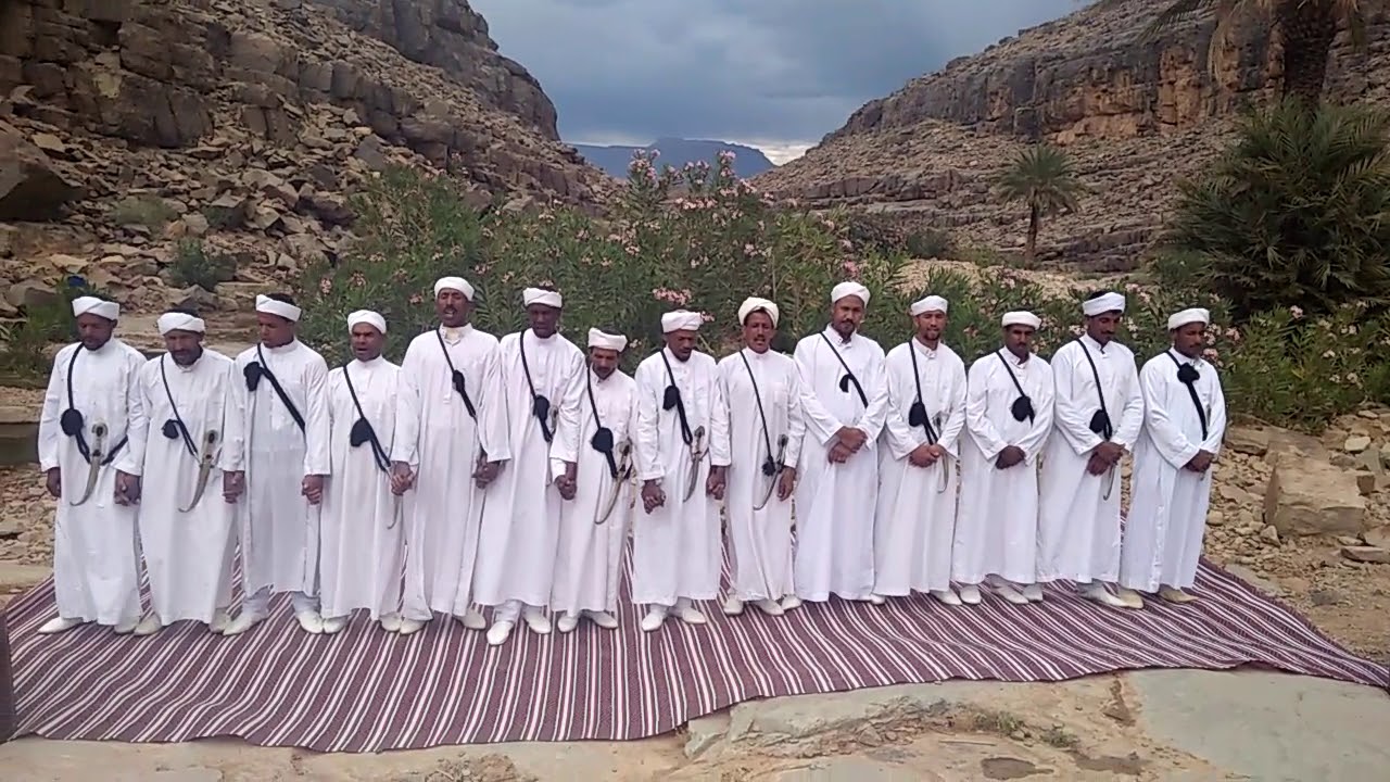 مجموعة أولاد احمد بن علي لفلكلور الركبة  جماعة تنزولين اقليم زاكورة