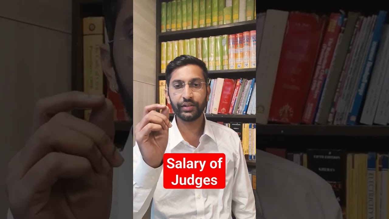 salary of Judges #cji #salary #supremecourtjudge #highcourt #judge #thelawadvice #dyc