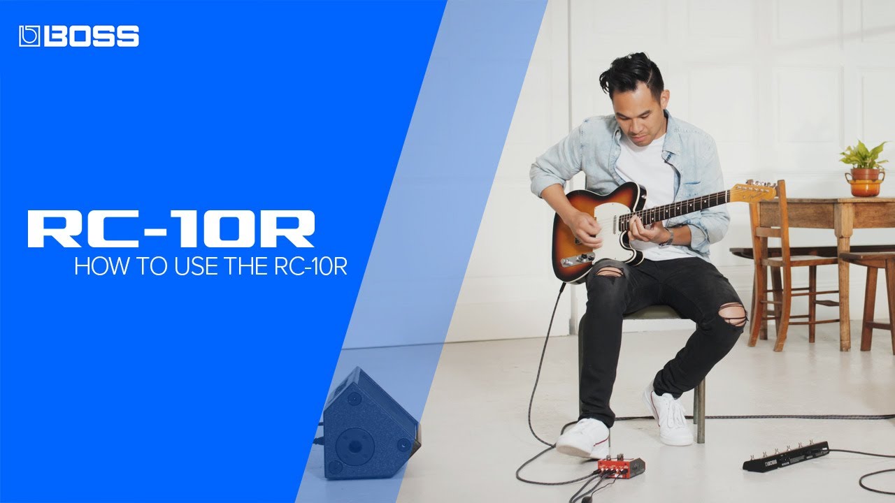 Как использовать ритм-петлевую станцию ​​BOSS RC-10R