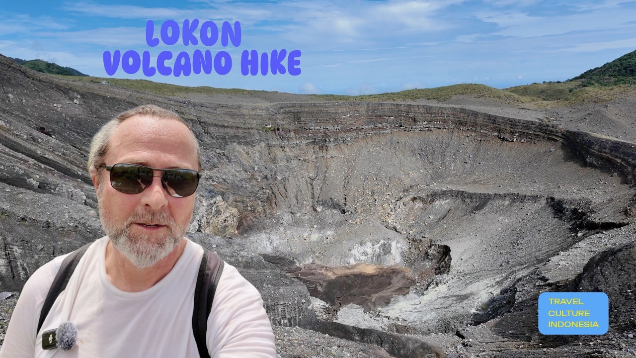 Climbing Mount Lokon Volcano, Indonesia 🇮🇩🌋 | This Hike Tested Me!