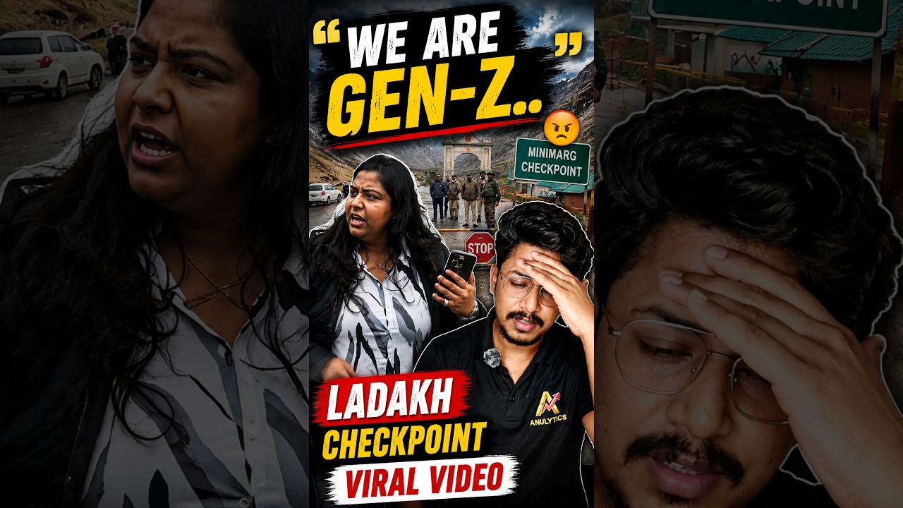 We Are Gen-Z!&rdquo; Ladakh Tourist&rsquo;s Army Checkpoint Rant Goes Viral