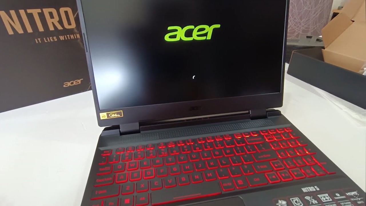 Unboxing Laptop Acer Nitro 5 AN515-58-525P