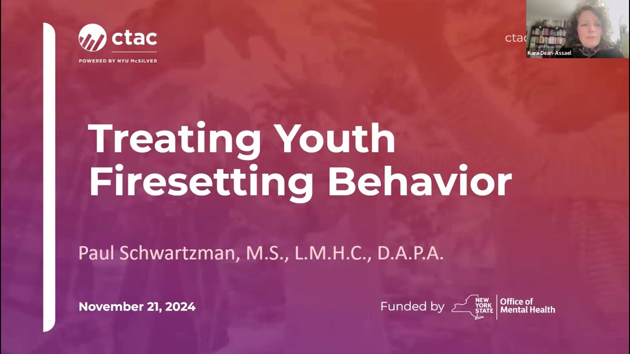 Treating Youth Firesetting Behavior