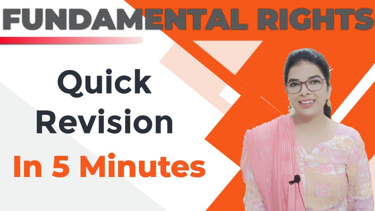 Fundamental Rights।मौलिक अधिकार।Indian Constitution Fundamental Rights Part III ।Quick Revision।