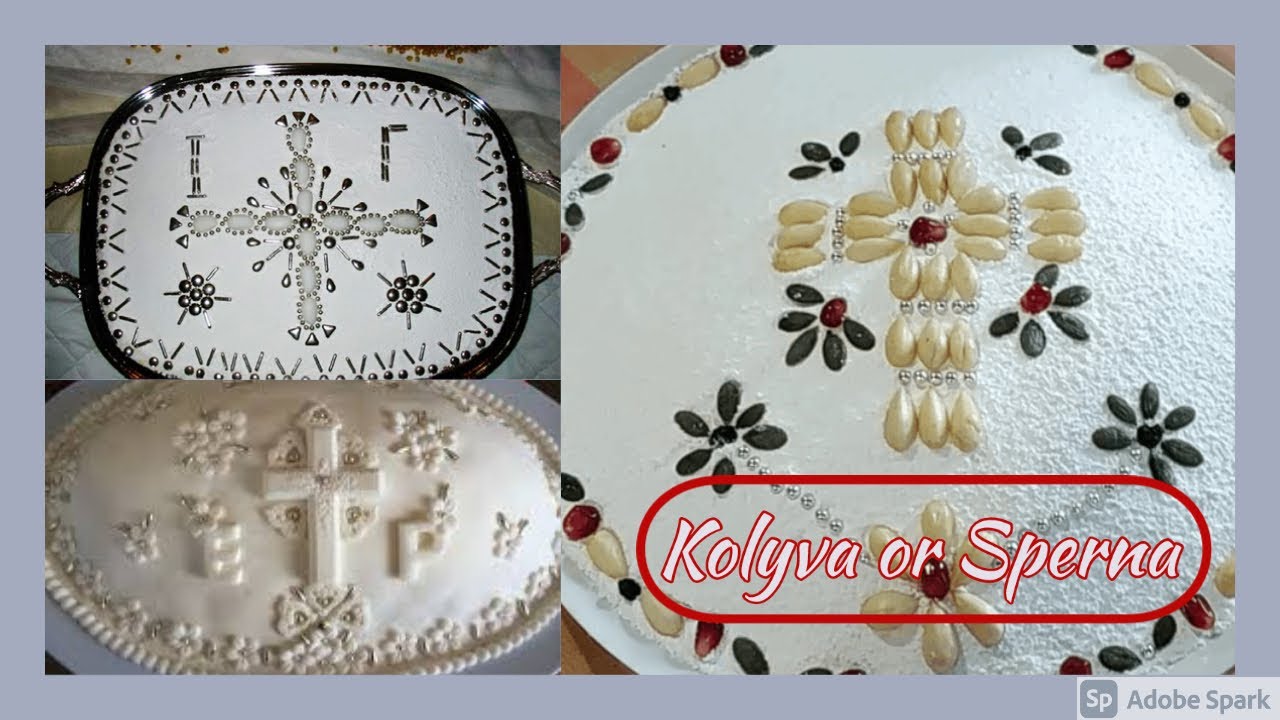 Kolyva aka Sperna - Greek Religious Funereal Preparation