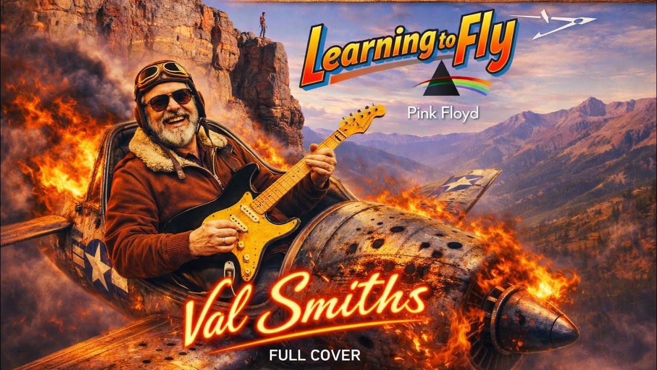 LEARNING TO FLY - Pink Floyd - Full Guitar Cover 
