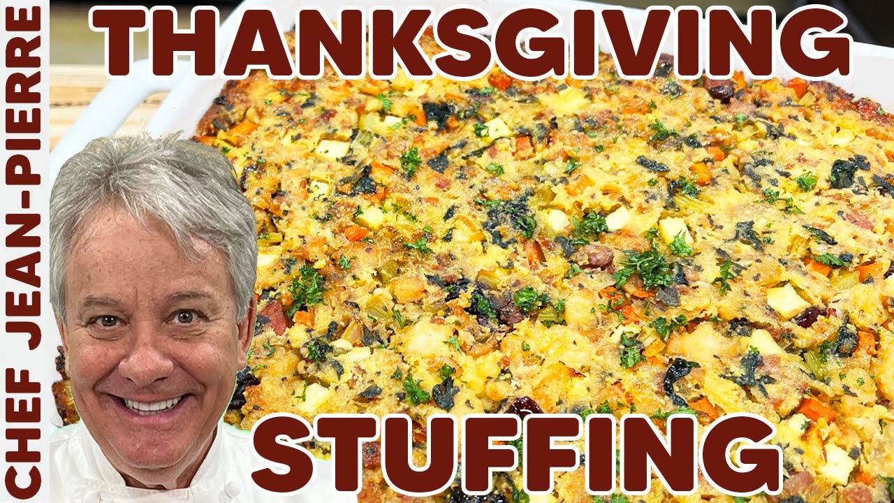 DELICIOUS CORN BREAD STUFFING | Chef Jean-Pierre