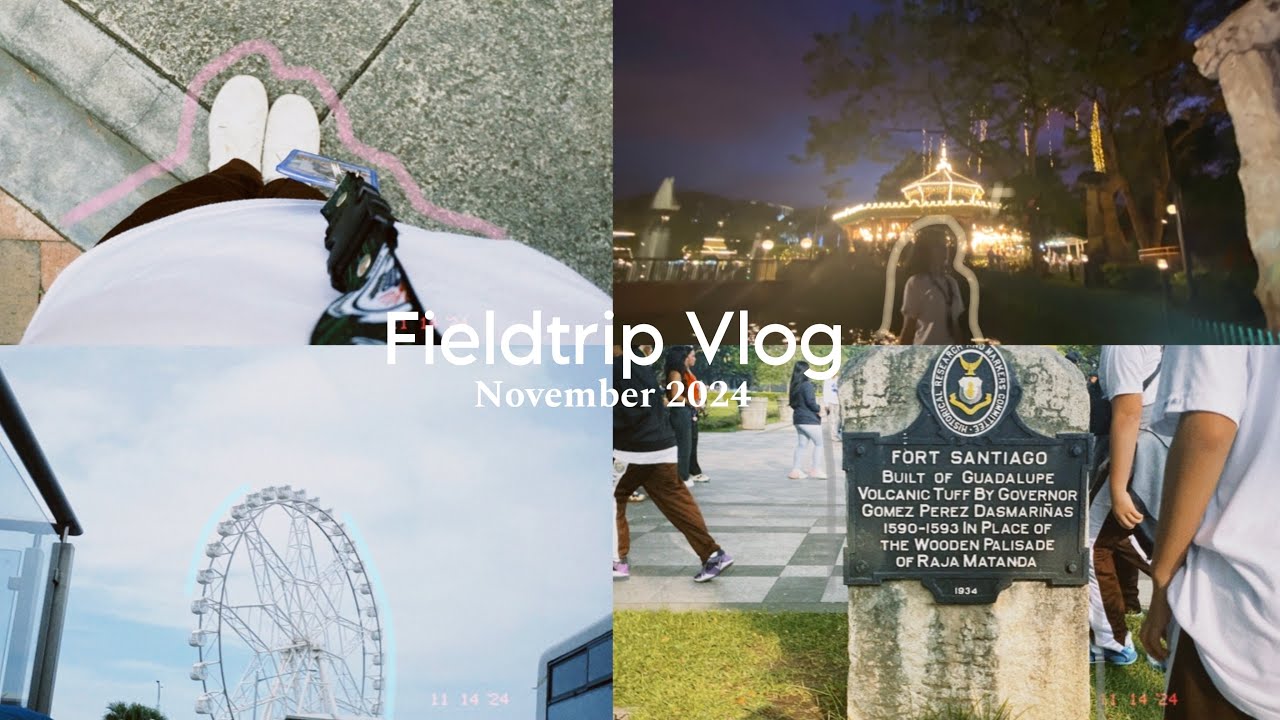 Fieldtrip Vlog ✨💖🚌 // JHS student