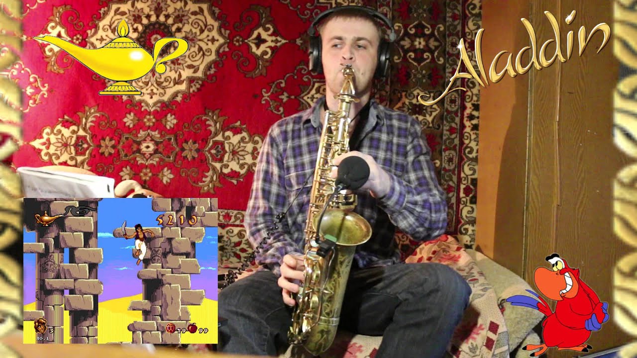 ALADDIN - CAMEL JAZZ ( COVER BY AMIGOIGA SAX )