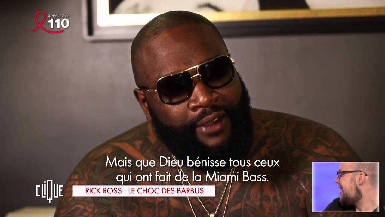 Rick Ross bugging out in interview
