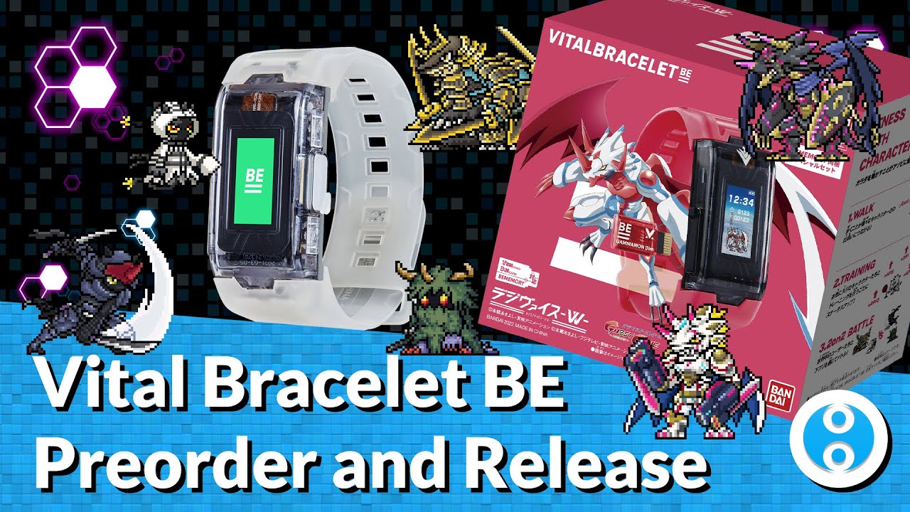 Vital Bracelet BE Preorders and Release - Digimon Newsramble