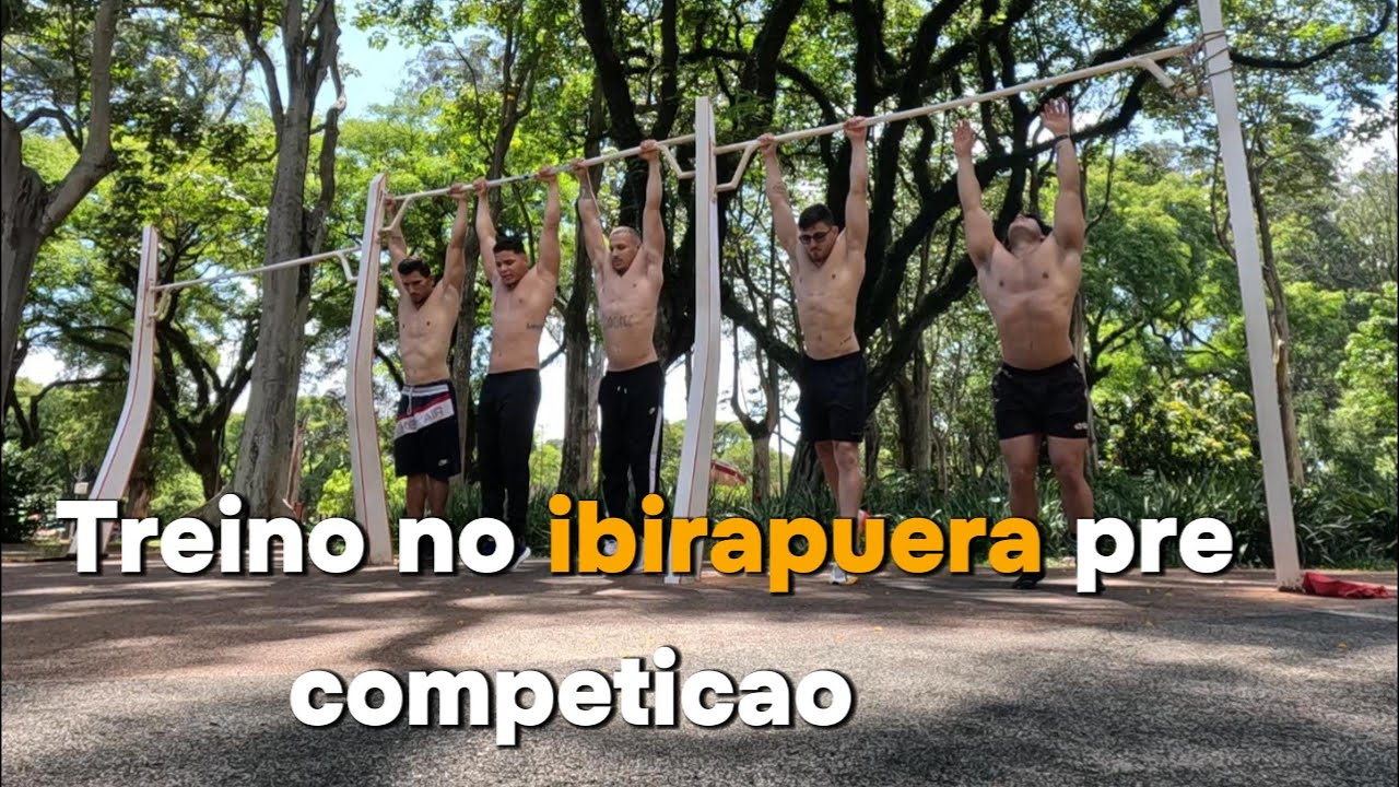 Levando os meninos de Brasília e Paraná para conhecer o Ibirapuera + Treino de calistenia