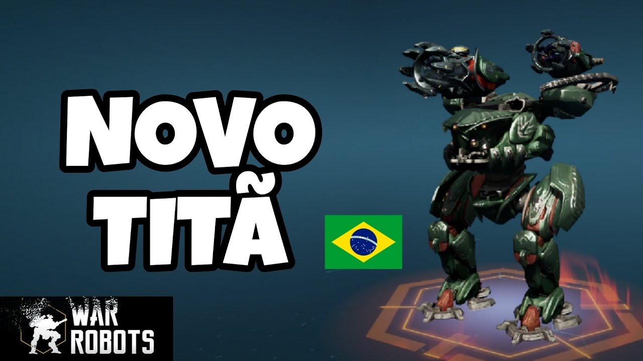 War Robots!! Testando o Novo Titã Atlas, Ele Tem Escudo Infinito ??