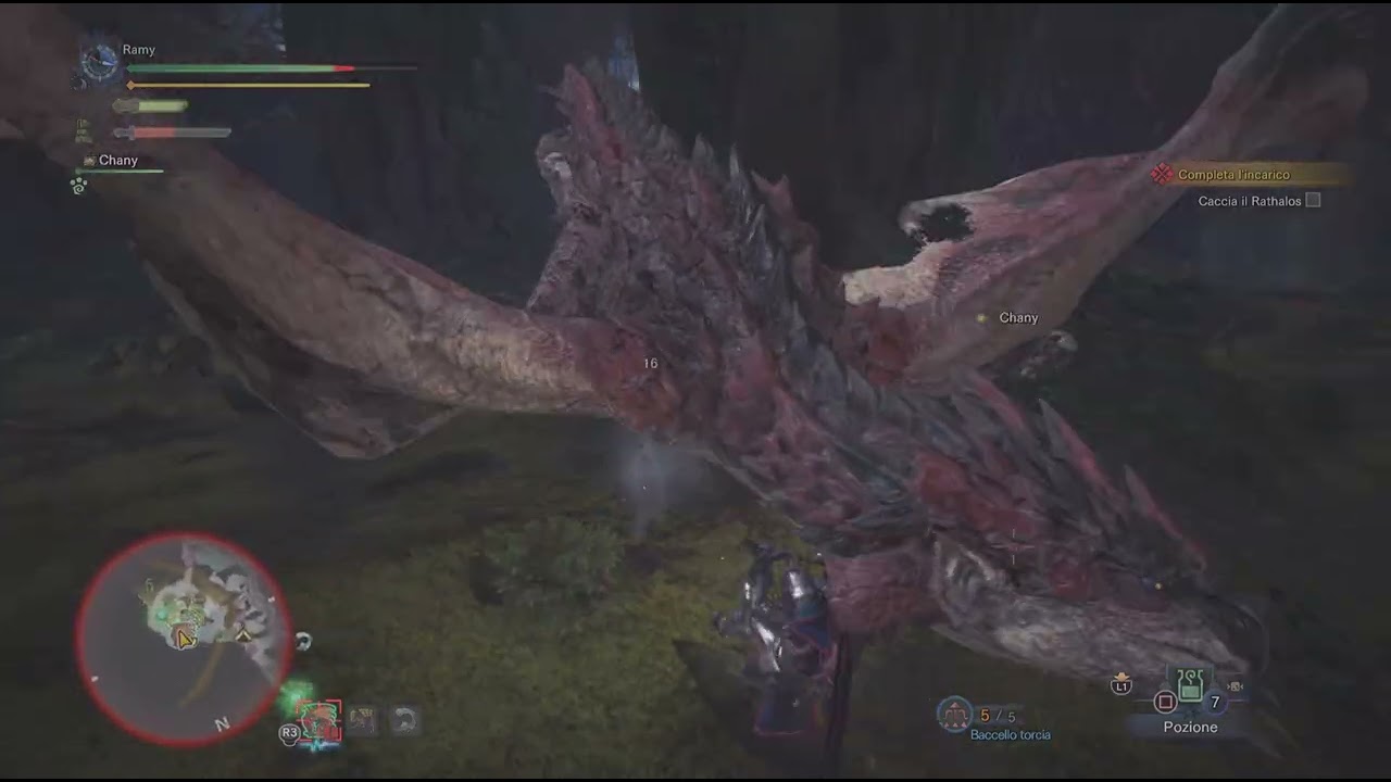 Monster Hunter World: Iceborne: Caccia il Rathalos