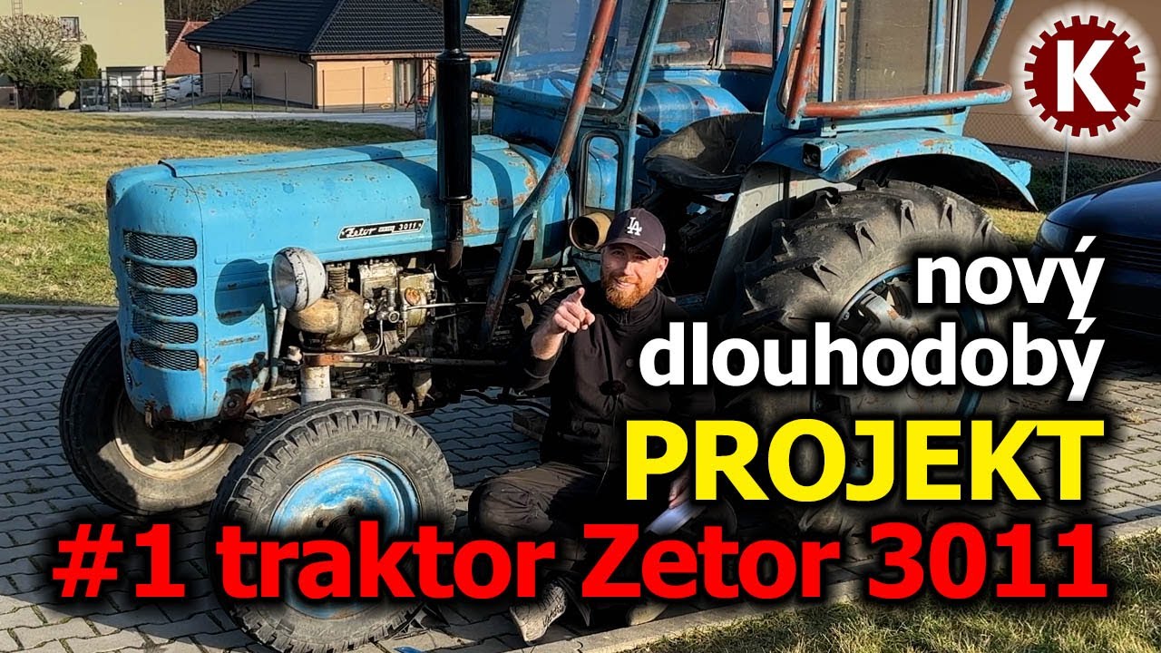 #1 nový dlouhodobý PROJEKT traktor Zetor 3011