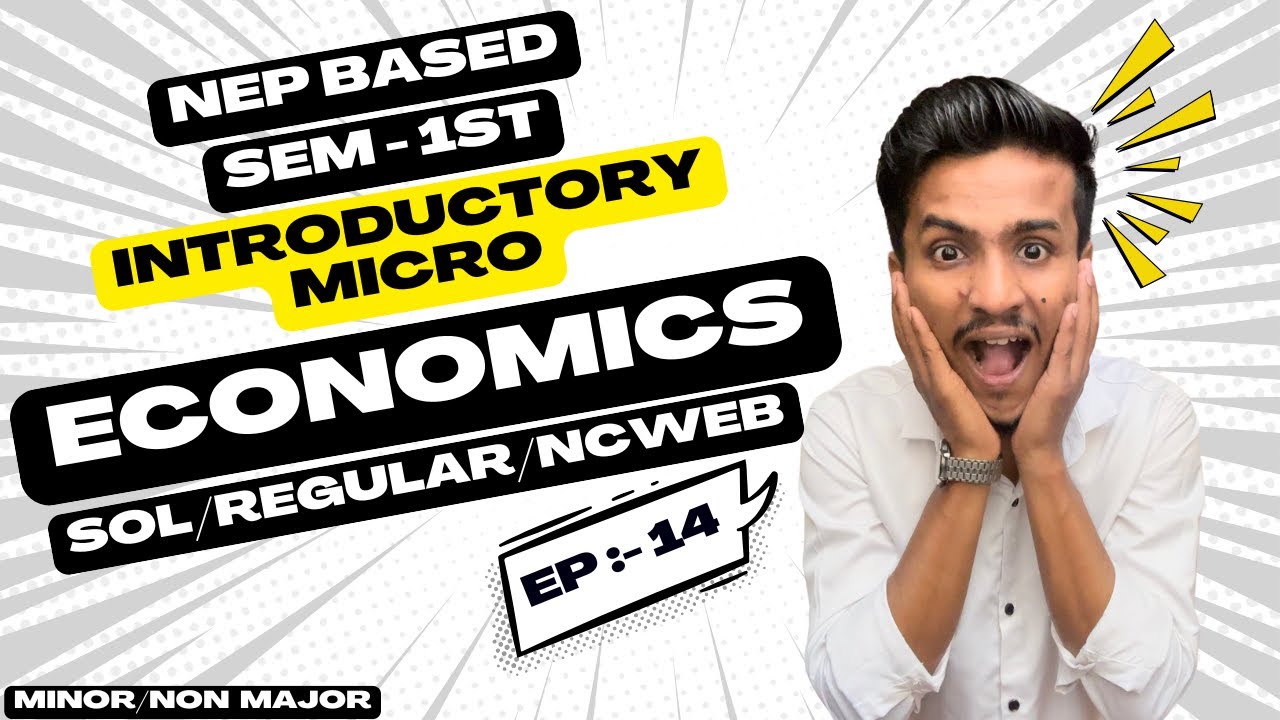 Iintroductory microeconomics semester 1Iintroductory microeconomics semester 1 important questionsI