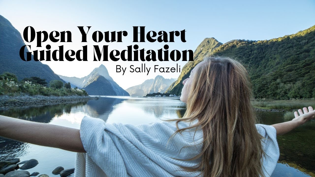 Guided Heart & Connecting to LOVE Meditation | Open Heart Chakra | Sally Fazeli | 12 minutes