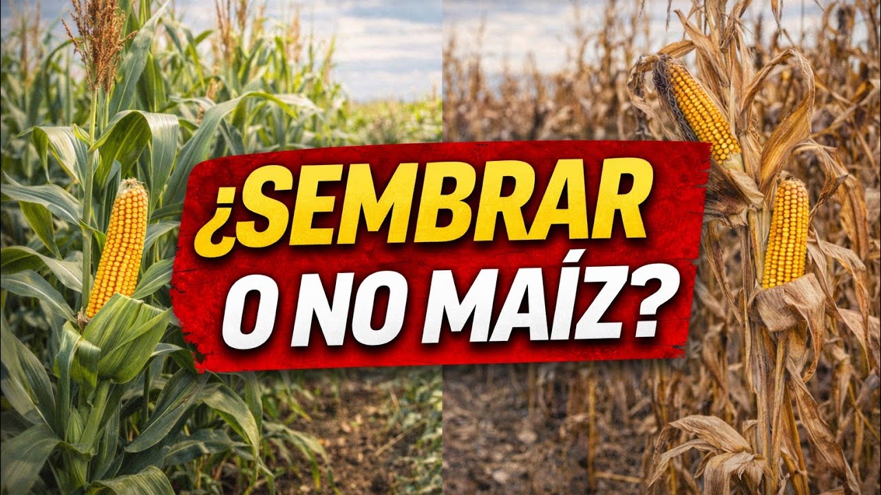¿Conviene sembrar maíz en 2026? Saca cuentas antes de perder dinero