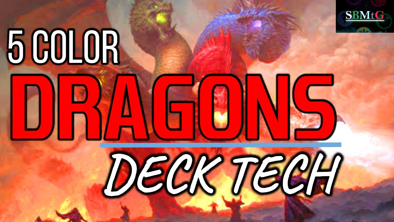 Mtg Deck Tech: 5 Color Dragons in Forgotten Realms Standard!