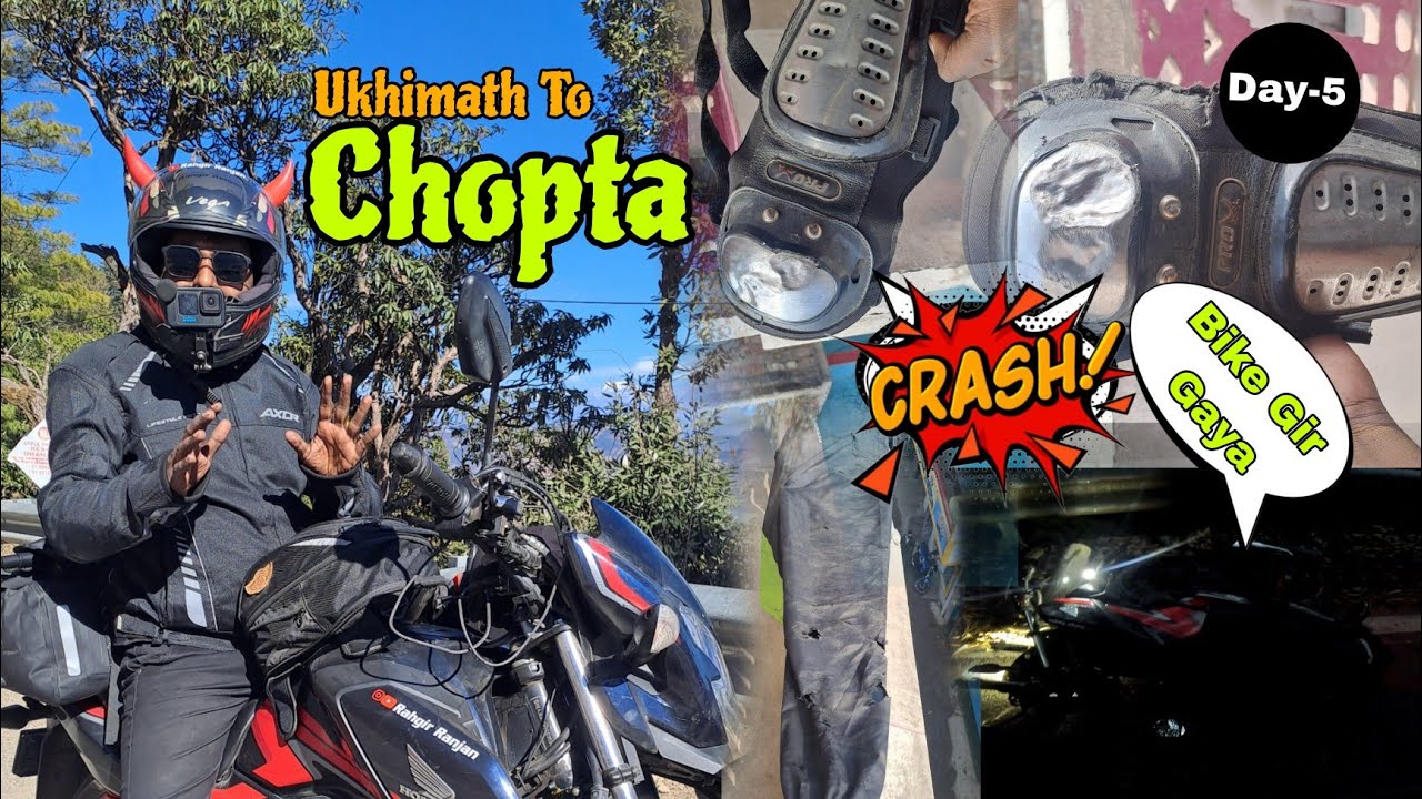 Chopta ke Sunsaan Raste Par Bhayanak Crash | Akela Tha, Koi Nahi Tha 😨Samne Maut Ka Saamna