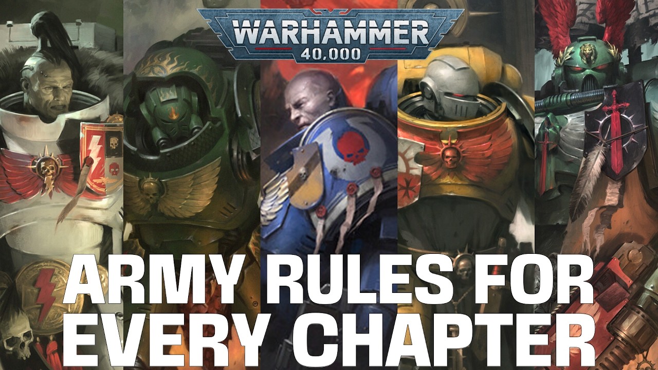 Every Chapter’s Army Rule If It Wasn’t Oath Of Moment!