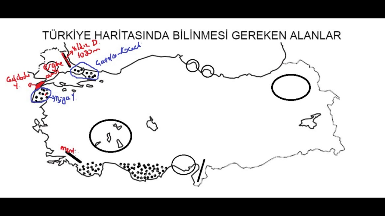 Türkiye Haritasında Bilinmesi Gerekenler