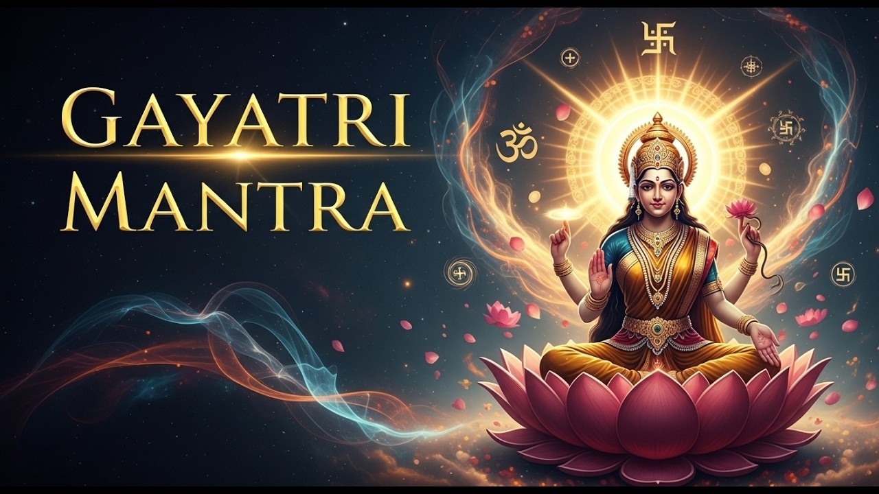 Gayatri Mantra | गायत्री मंत्र | Powerful Mantra of Maa Durga | Divine Chant for Peace & Blessings