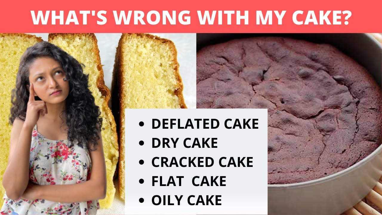 Sponge Cake Troubleshooting! 5 Common Cake Problems.
