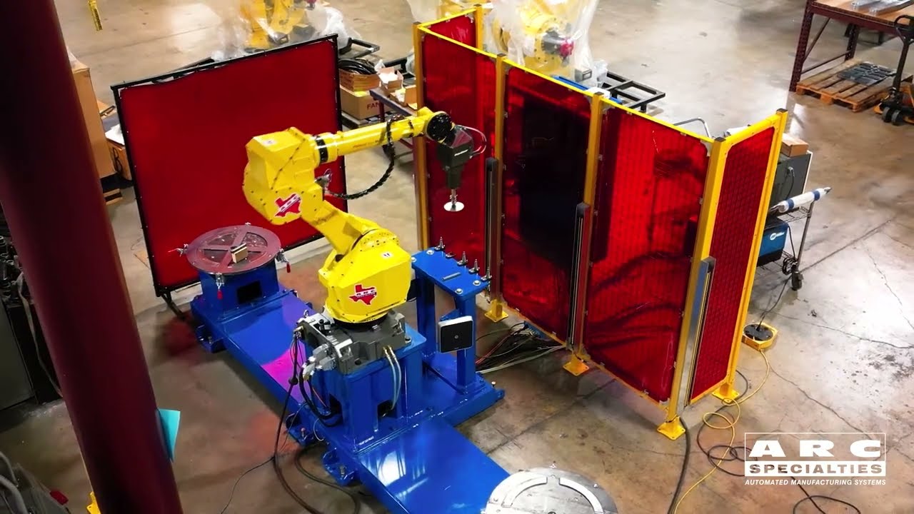 Dual Position Robotic Fiber Glass Cutting System
