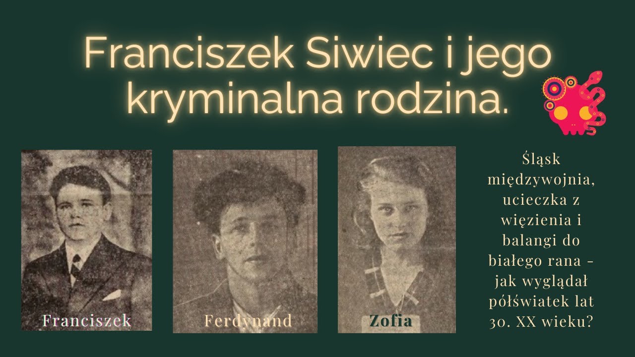 Franciszek Siwiec i jego przestępcza rodzinka, czyli lata 30. XX wieku i przestępczy światek Rybnika