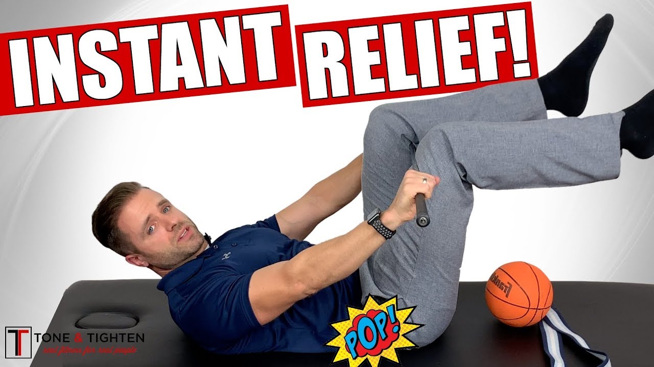 INSTANT RELIEF! Sacroiliac Joint (SI Joint) Self Adjustment Technique