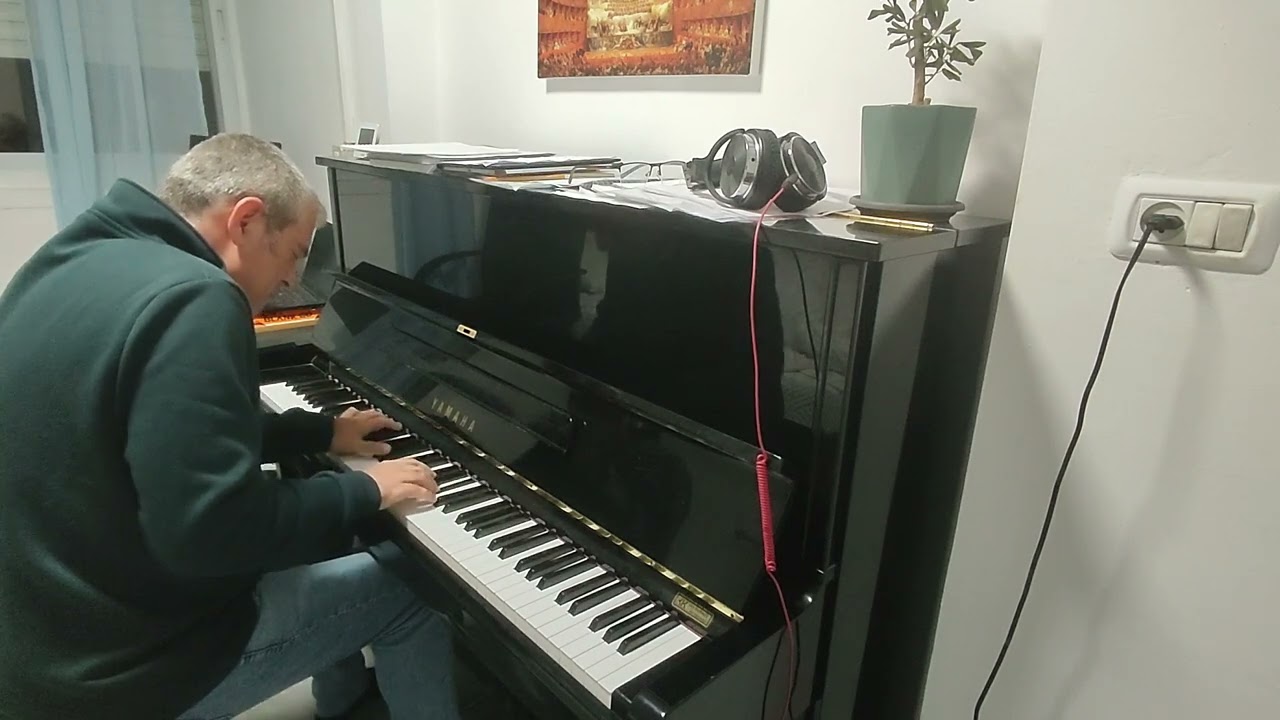 שלמה ארצי - ירח - סולו פסנתר (בלדת ג'אז)