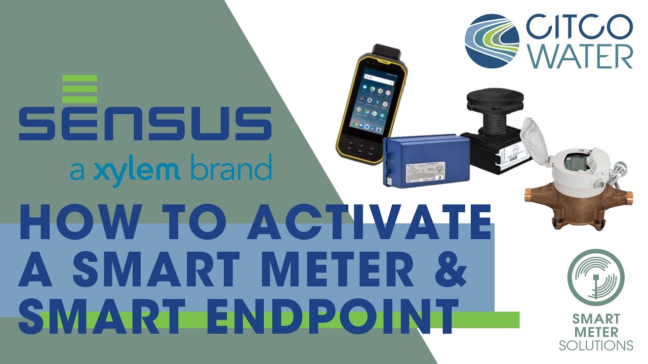 How to Activate and Deactivate a Sensus Smart Meter and Smartpoint / MXU