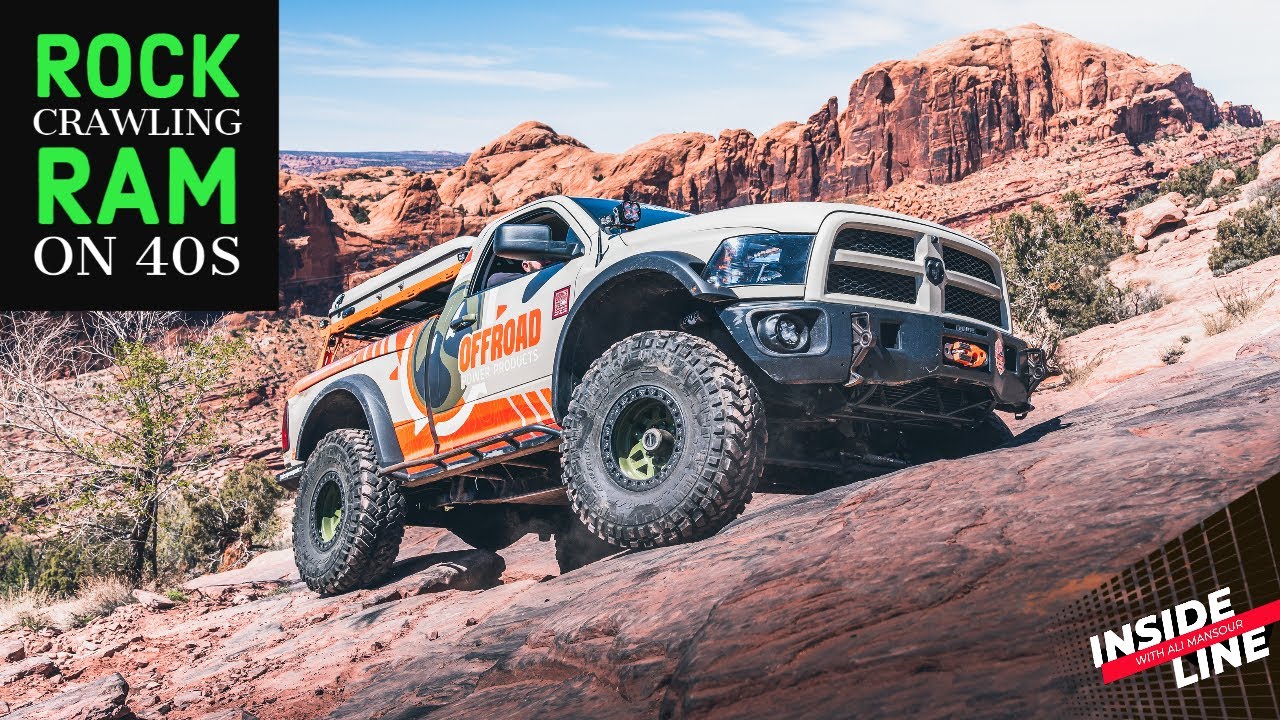 Rock Crawling Ram 2500 on 40s! | Inside Line