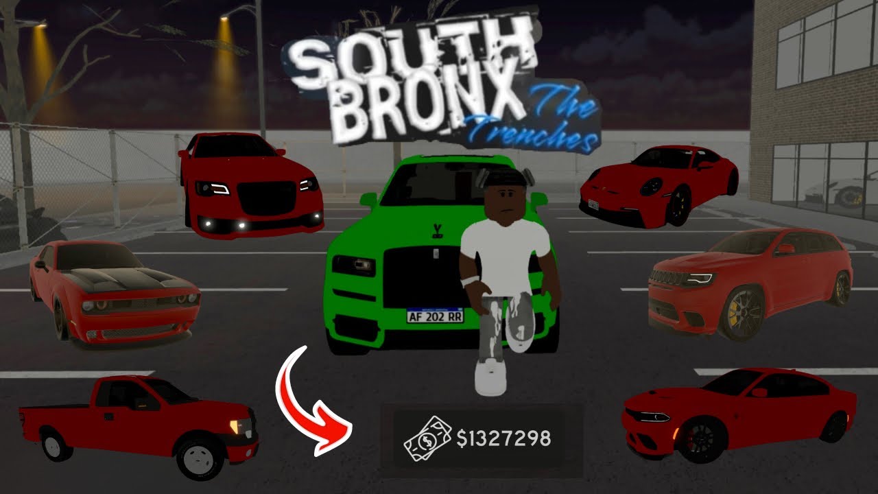 How I made $50k RACING EVERY CAR in South Bronx The Trenches Roblox!