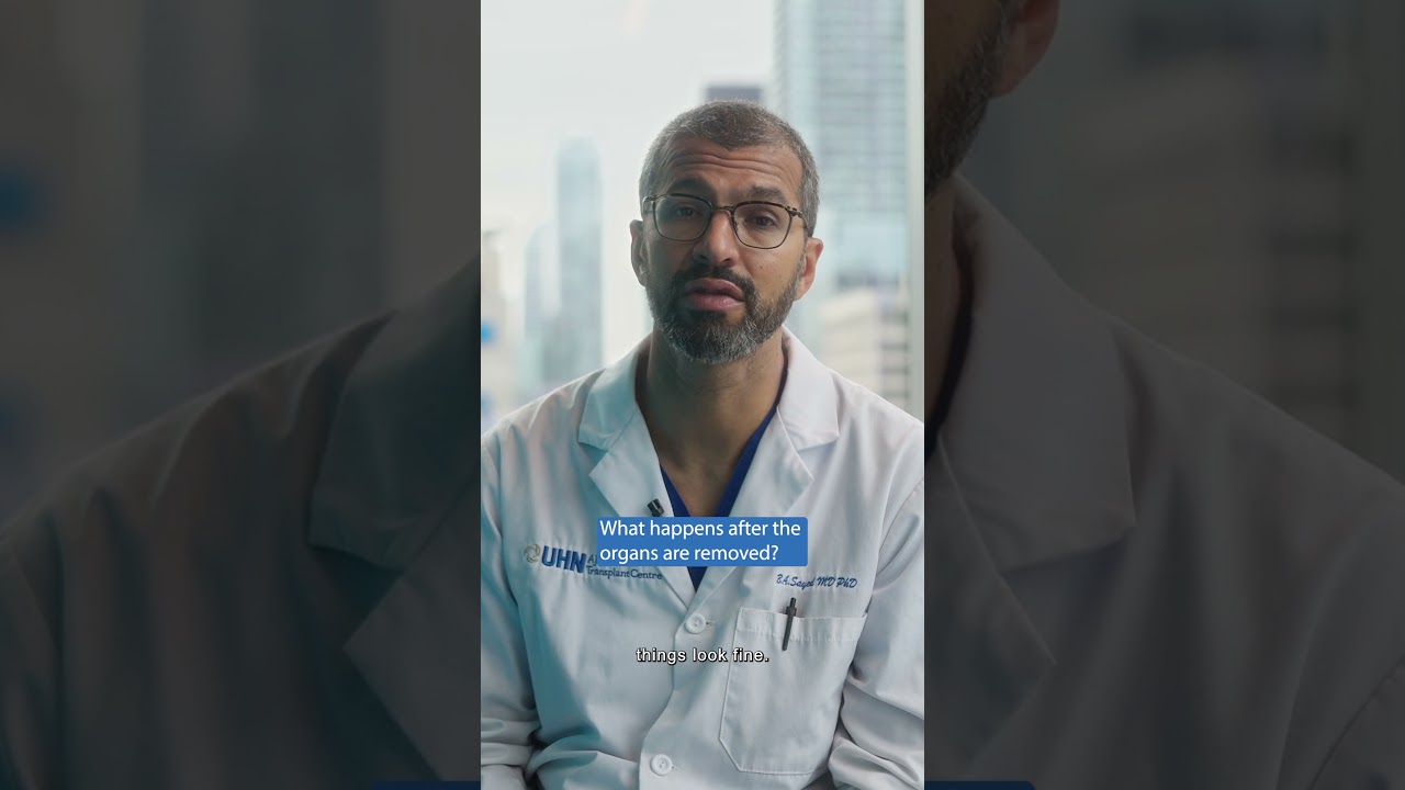 What happens with organ donation after death