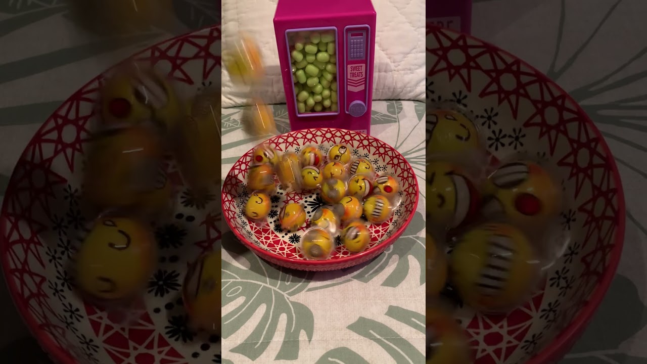 Filling Bowl With Bursting balls 