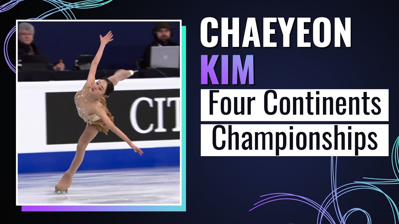 Chaeyeon KIM (KOR)  Women Free Skating | Four Continents | Seoul 2025 | #4ContsFigure