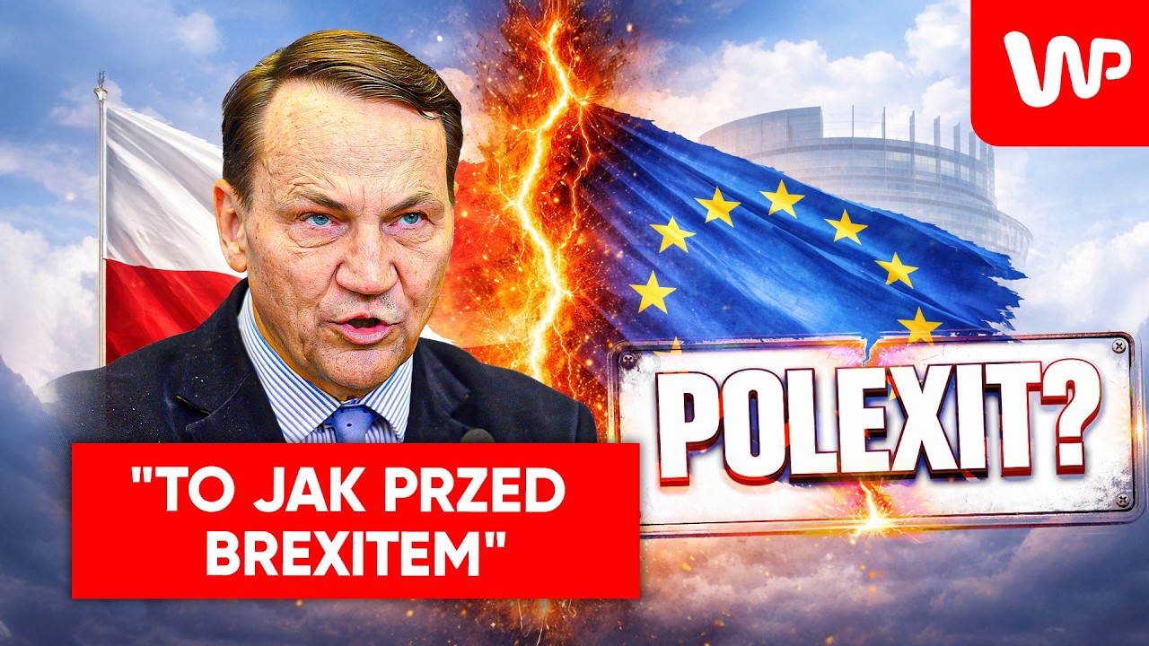 Sikorski ostro: To gra jak przed Brexitem. Minister ostrzega przed Polexitem