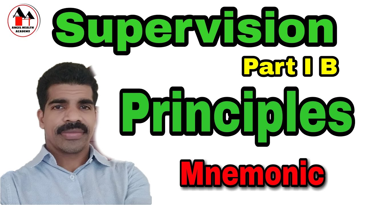 Мнемоника принципов надзора.