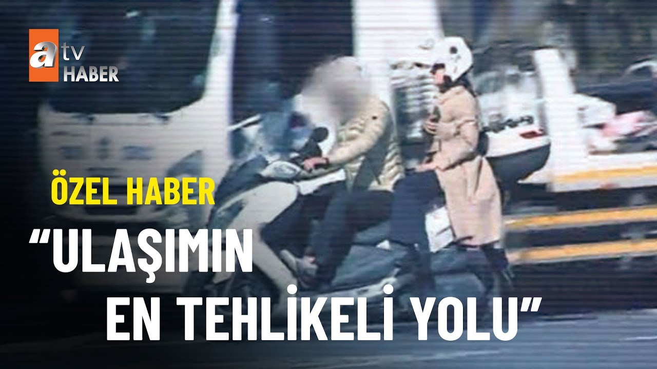 Motosikletle korsan taksi - atv Ana Haber 24 Ekim 2022