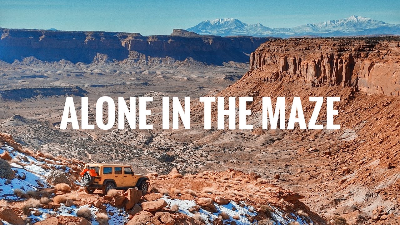Solo in Canyonlands’ Maze District- Snow, Rockfall, and Deep Water