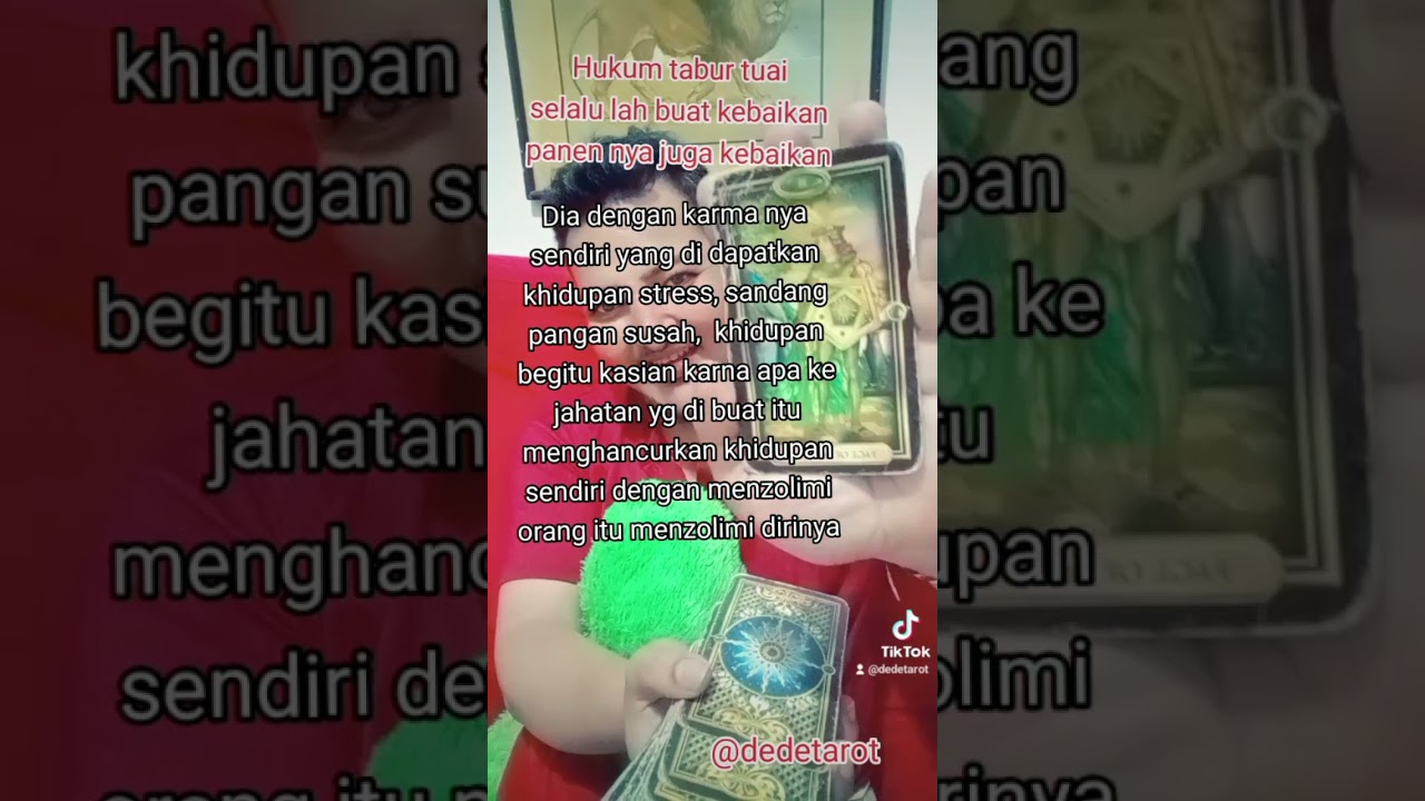 #dedetarot #tarotonline #influencer #hotnews #gosibartis #tarotbali #tarotcardreading #ramalantarot