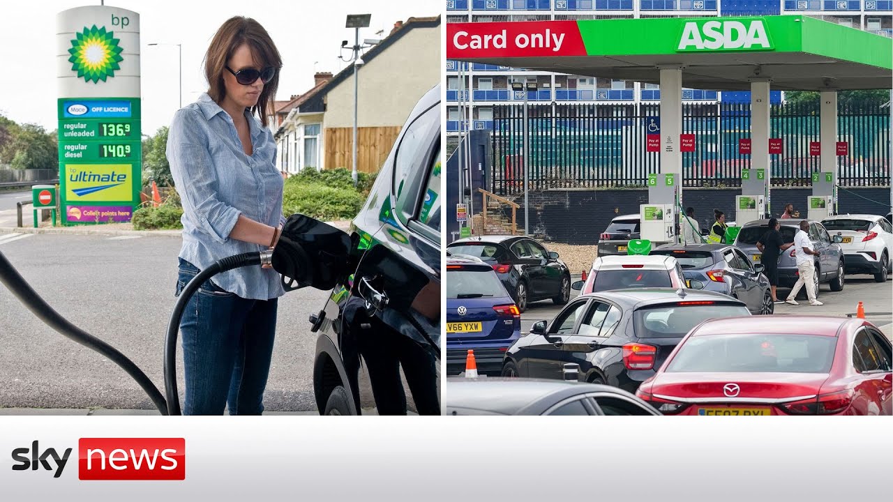 UK petrol prices hit new record high after EU Russia oil ban