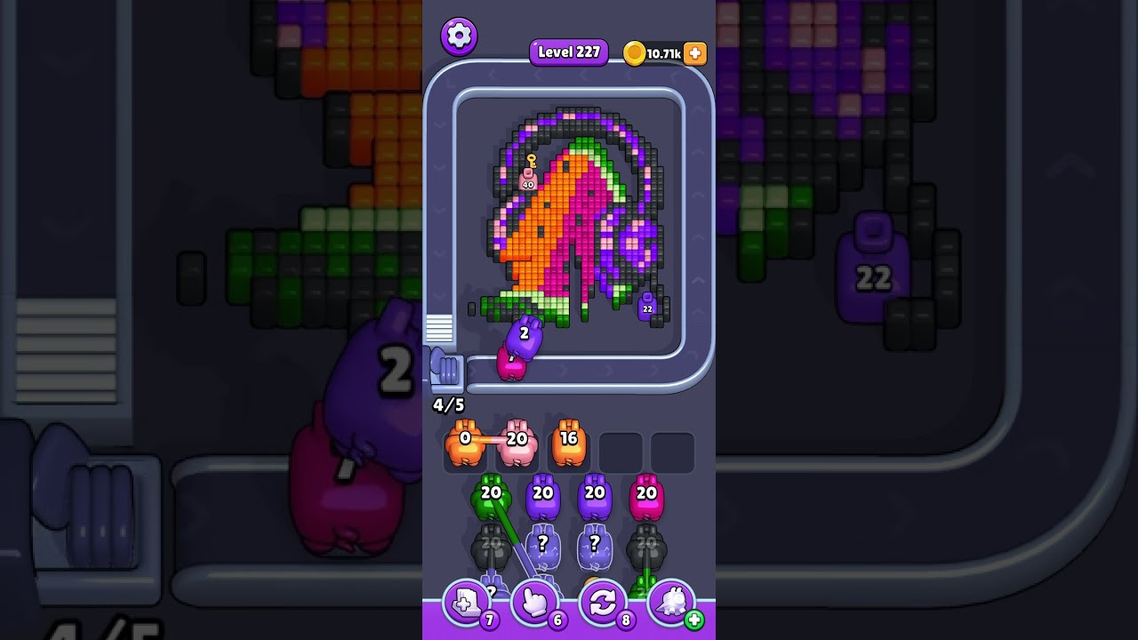 Level 227 DJ watermelon pixel party! #pixelflow #level227 subscribe!