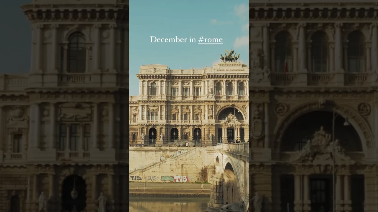 🎄Rome ✨ #christmas #cinematic #europe #jazz #photography #romantic #rome