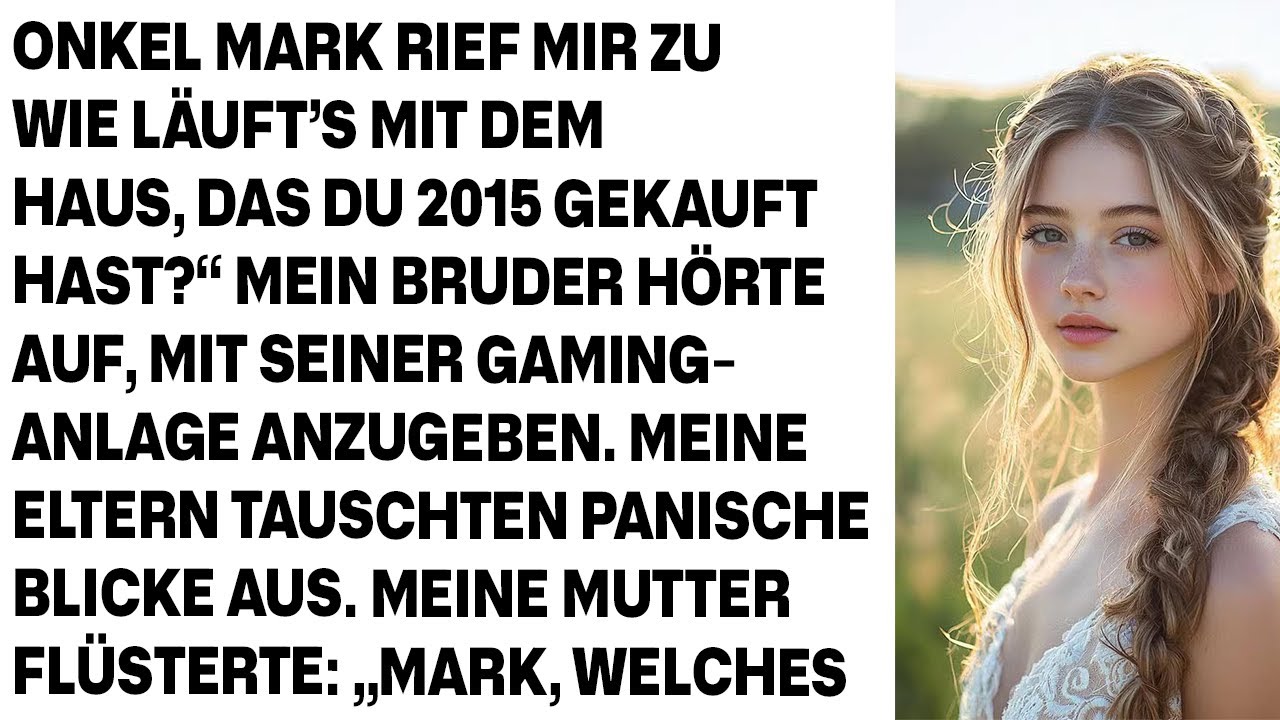 Beim Familientreffen fragte Onkel Mark nach ‚Dem Haus, das ich 2015 kaufte‘ – meine Eltern schwiegen
