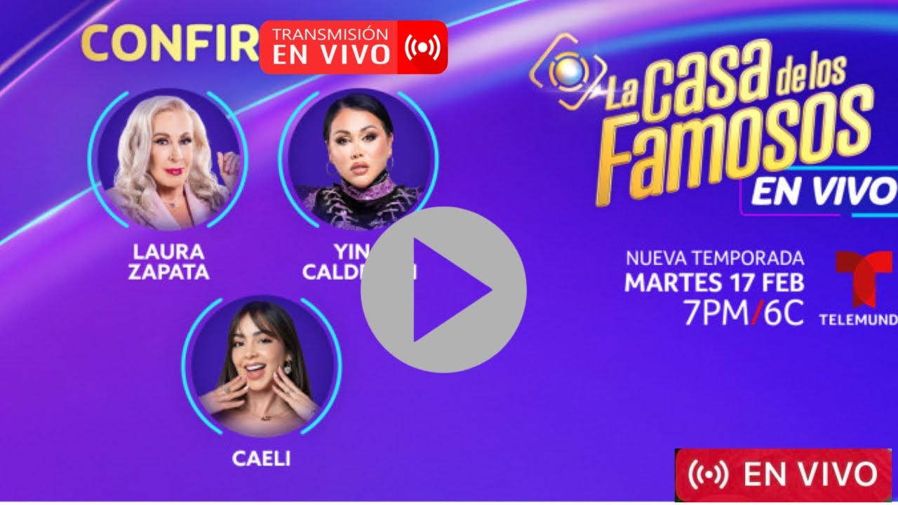 La Casa De Los famosos 6 Estreno Reality en vivo Llegan los participantes D&iacute;a #1 completo Telemundo 